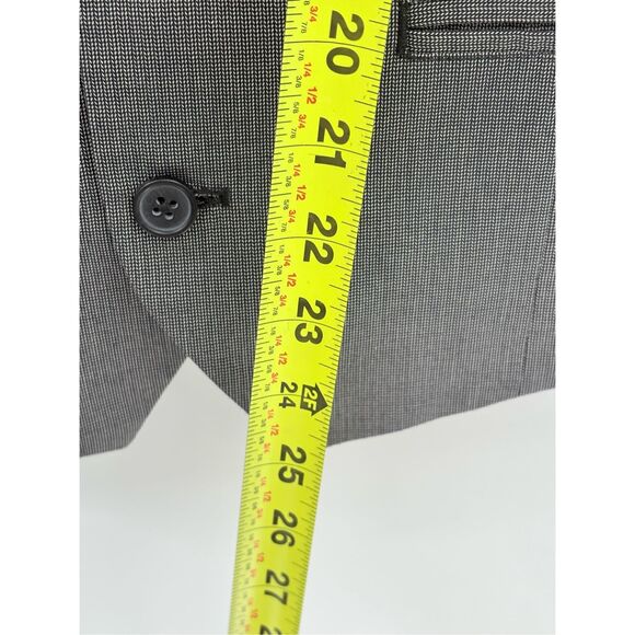 Kenneth Cole‎ Waistcoat Suit Vest Black White Men Size Medium - Picture 8 of 10